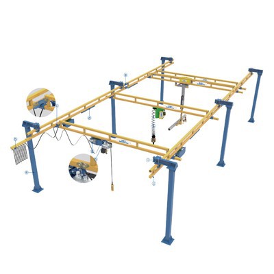 Piekares viensliežu celtnis